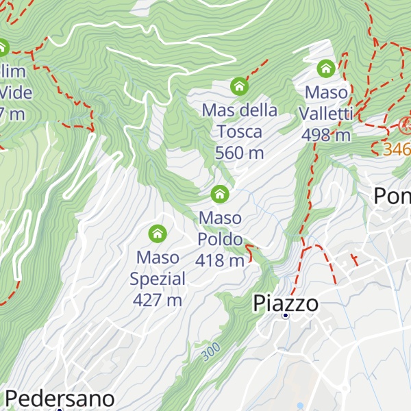 Map of Maso Manica