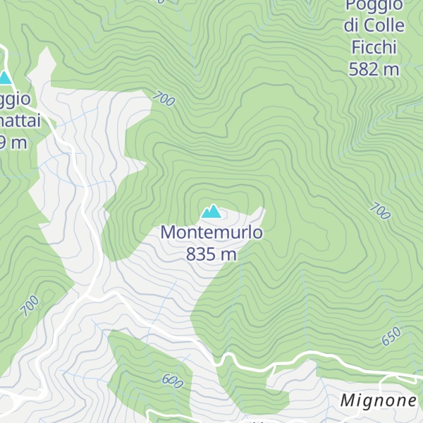 Map of Montemurlo