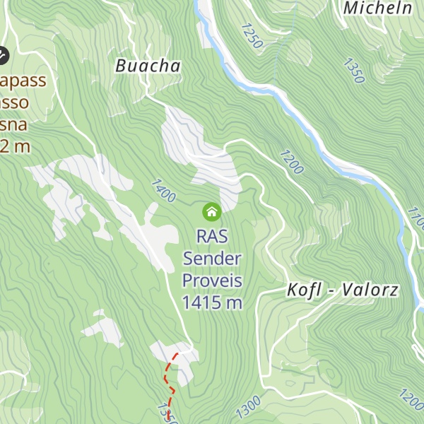 Map of RAS Sender Proveis