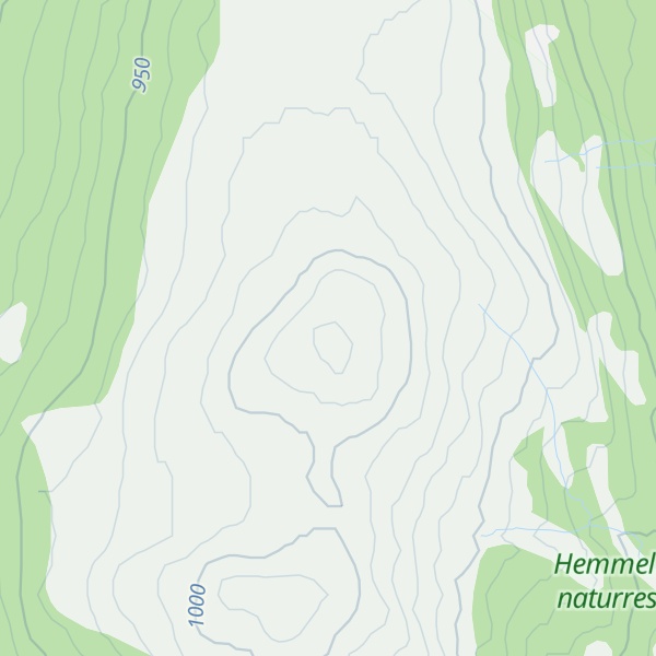 Map of Myklebyskarven