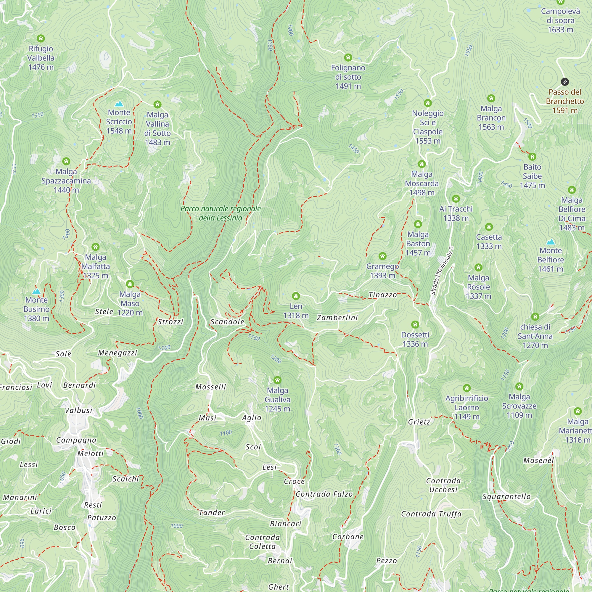 Len map