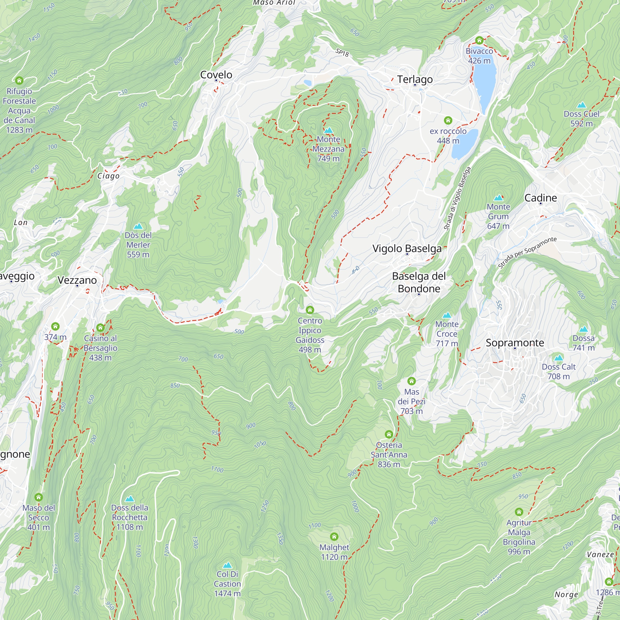 Centro Ippico Gaidoss map