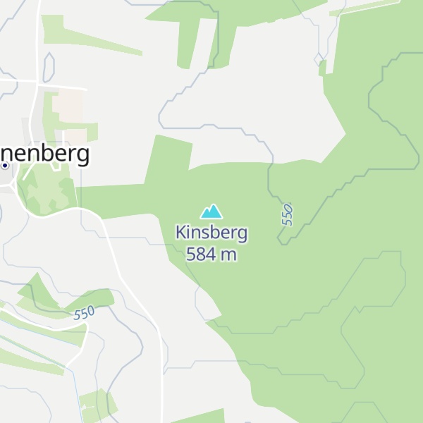 Map of Kinsberg