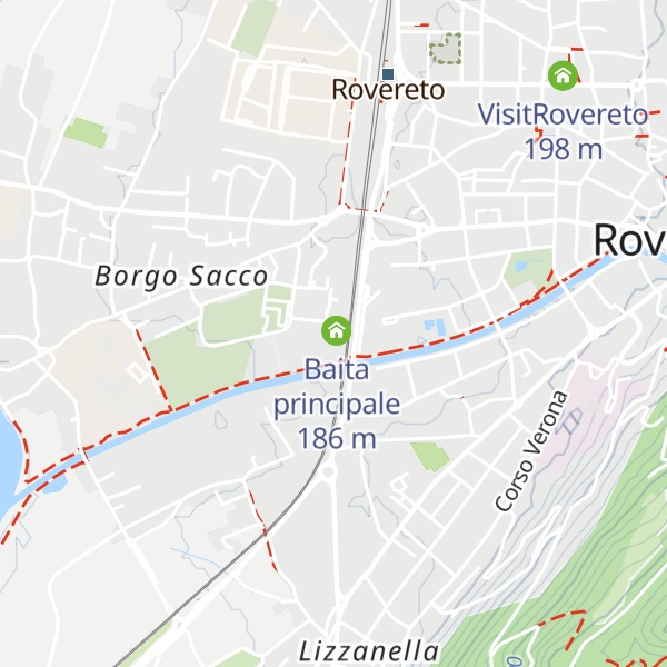 Map of Baita operatori e materiale