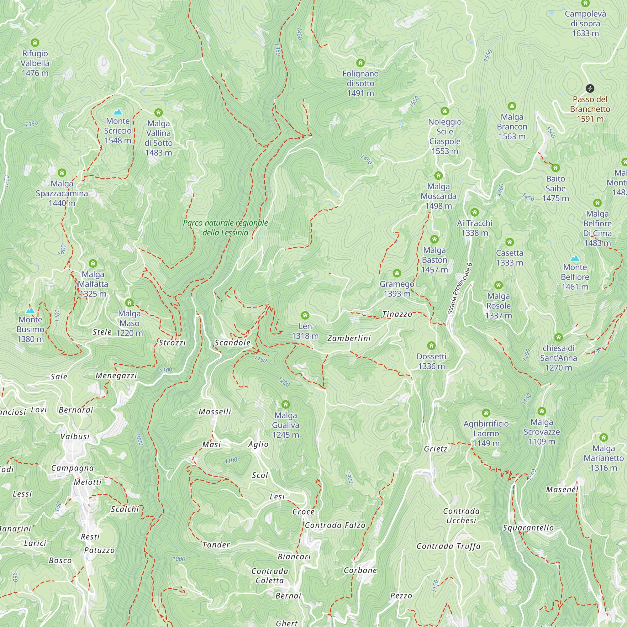 Len map