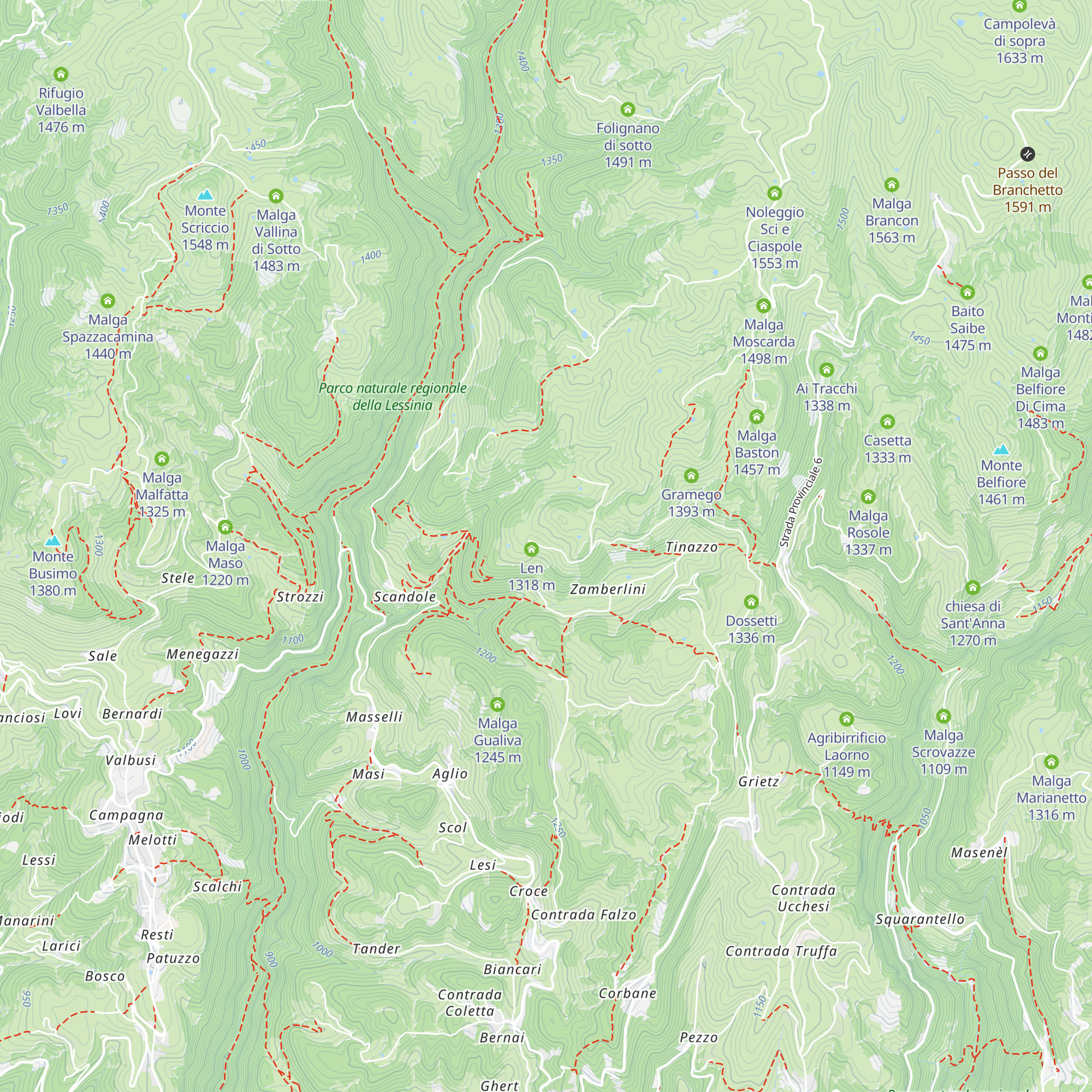 Len map