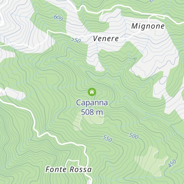 Map of Capanna