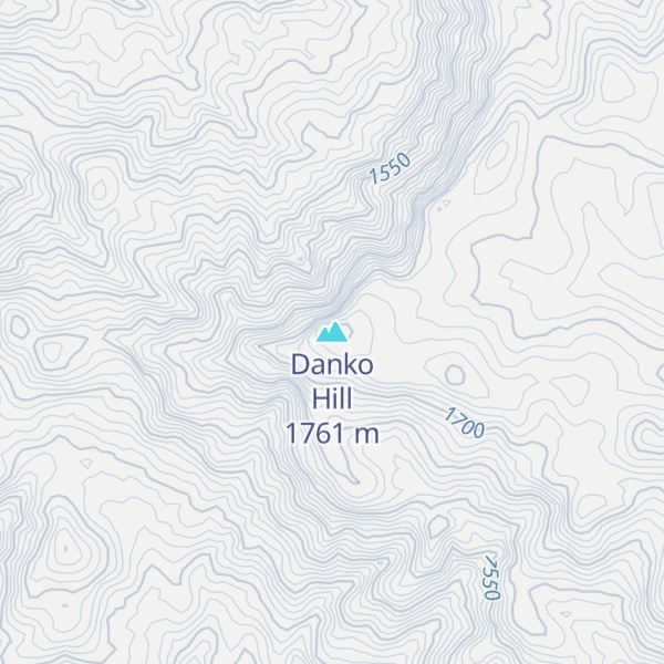 Map of Danko Hill