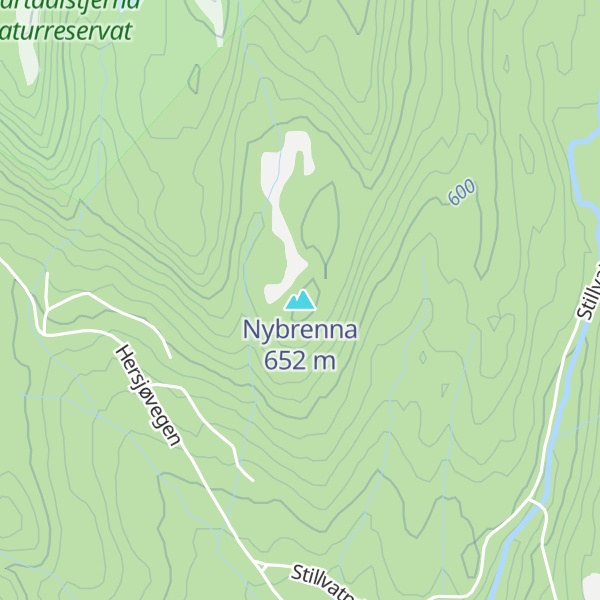 Map of Nybrenna