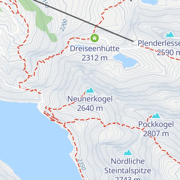 Map of Neunerkogel
