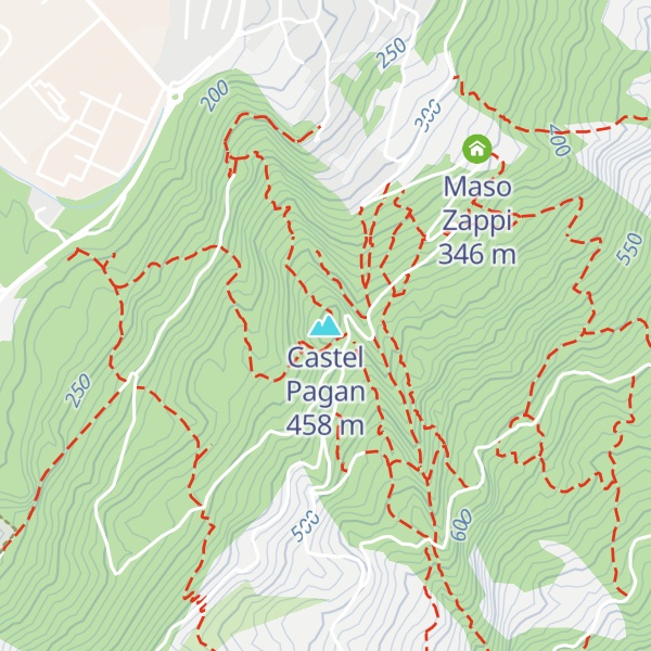 Map of Castel Pagan