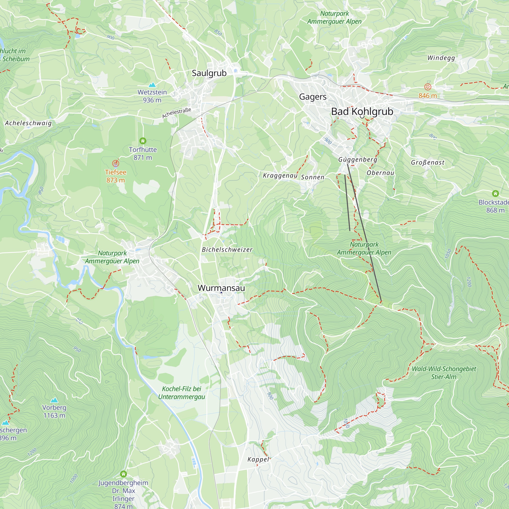 Resl Alm map