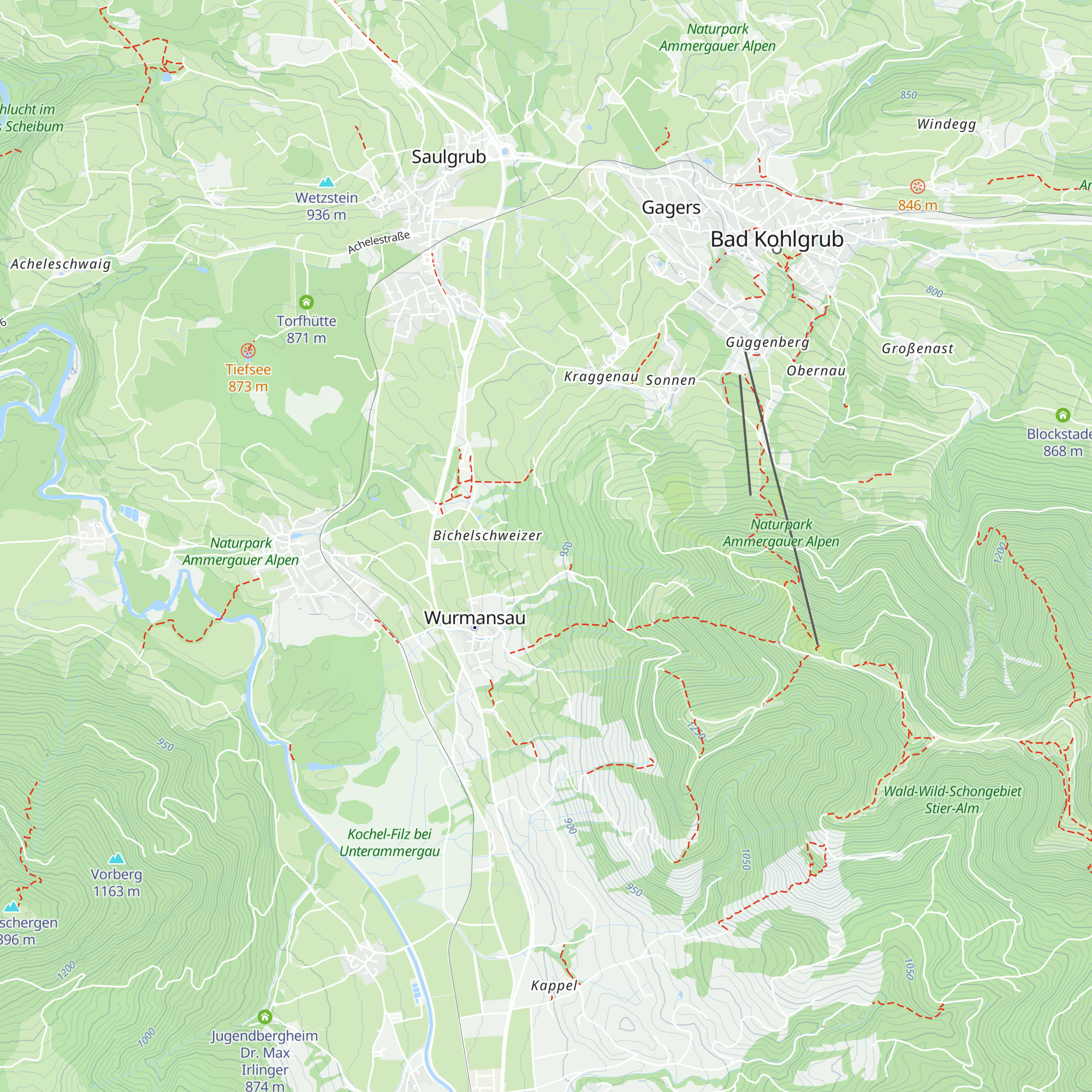 Resl Alm map