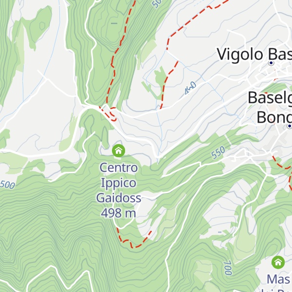Map of Garni Palloncino Rosso