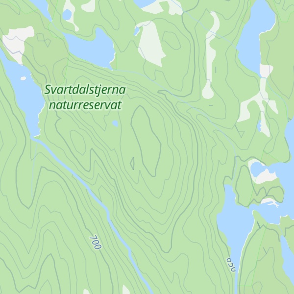 Map of Gåstjernshøgda