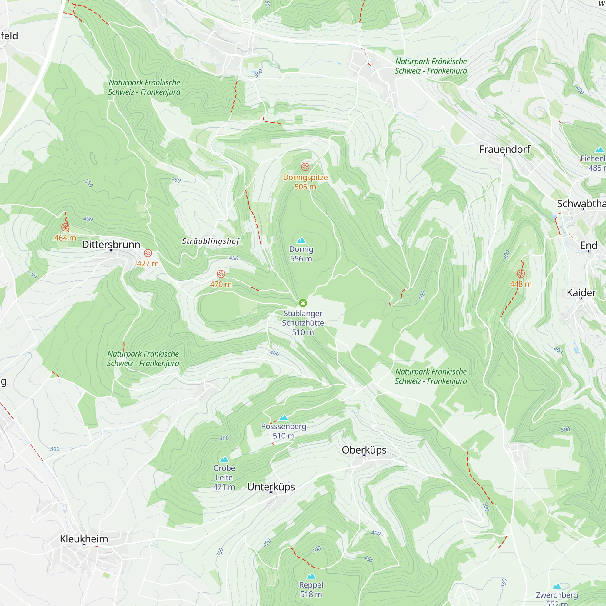 Stublanger Schutzhütte map