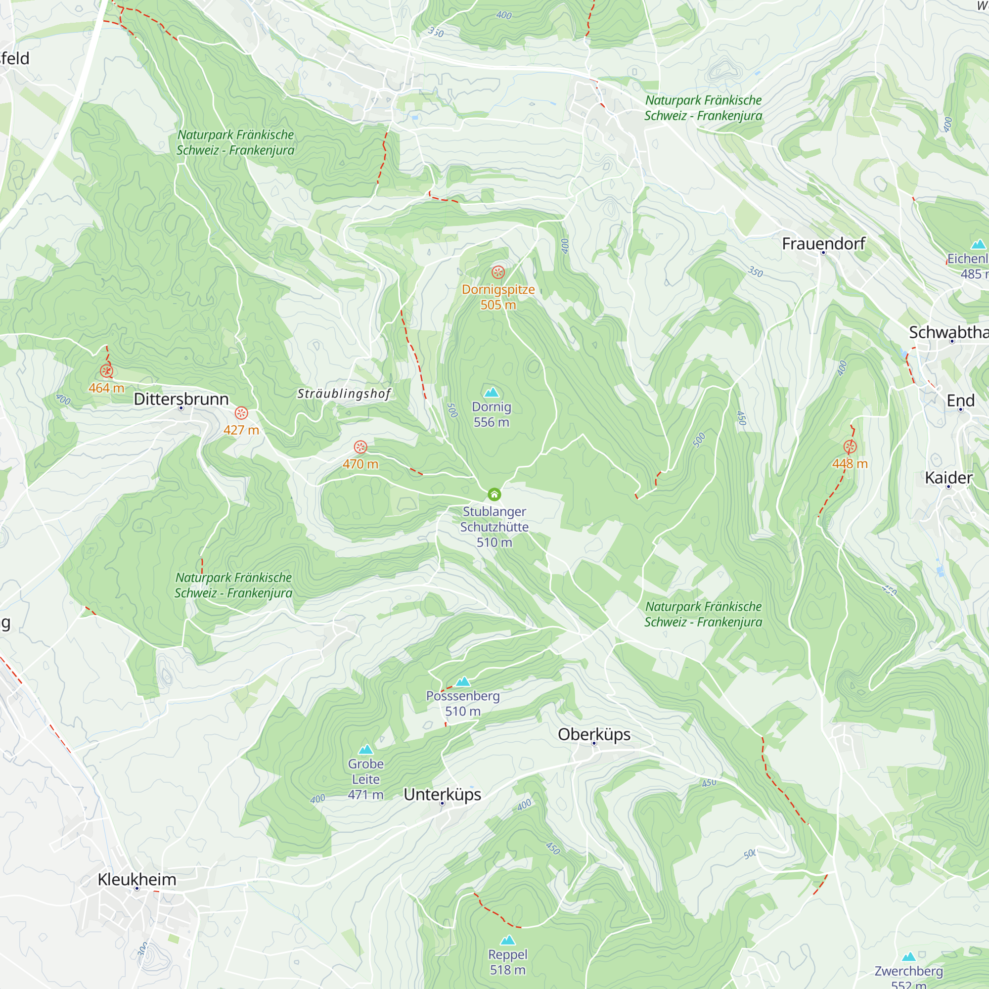 Stublanger Schutzhütte map