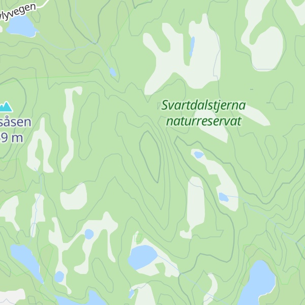 Map of Vestre Brennberget