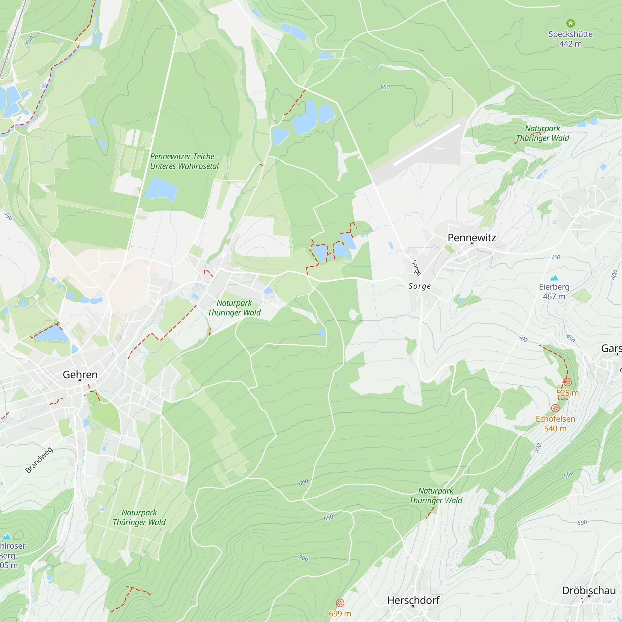 Schwemmtalhütte map