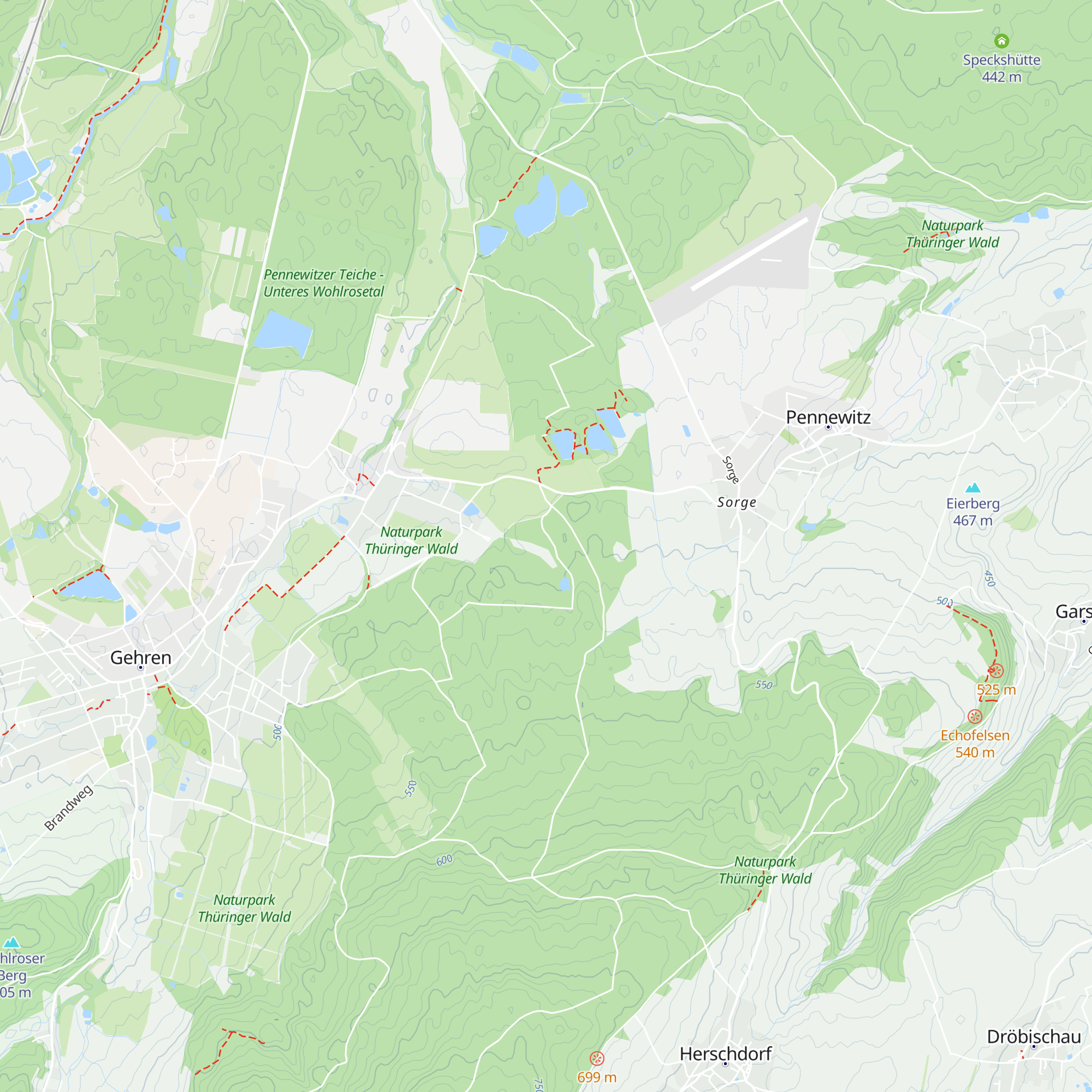 Schwemmtalhütte map