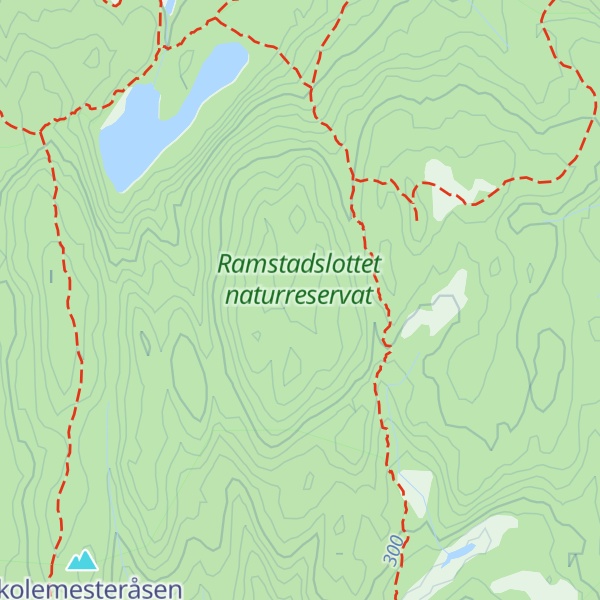 Map of Barlindåsen