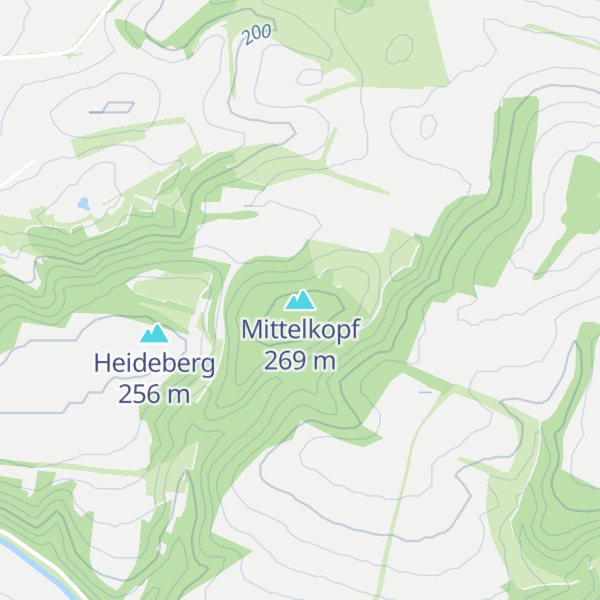 Map of Mittelkopf