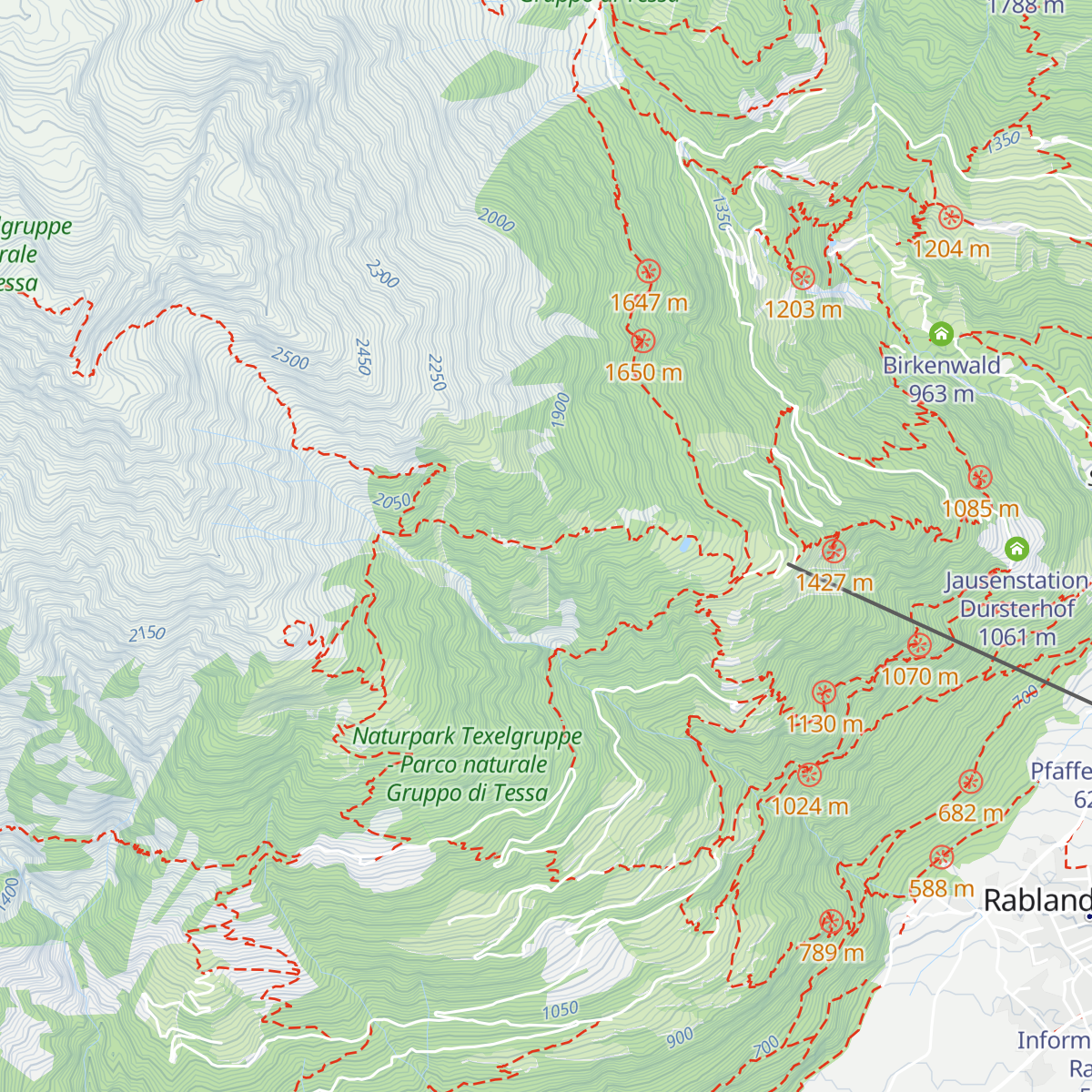 Rabensteinerschupf map