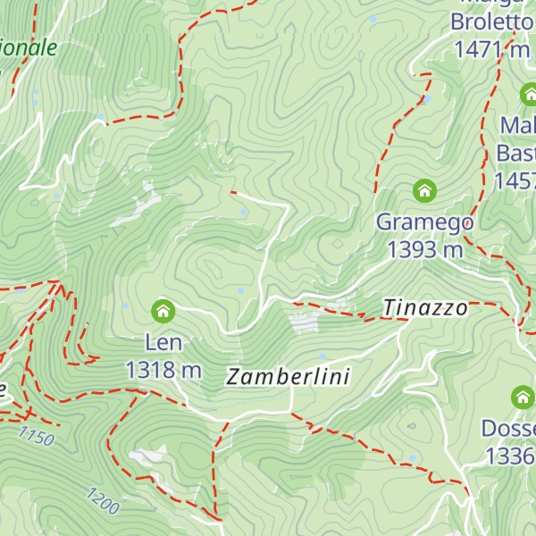 Map of Malga Vigna
