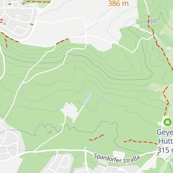 Map of Vordere Hütte