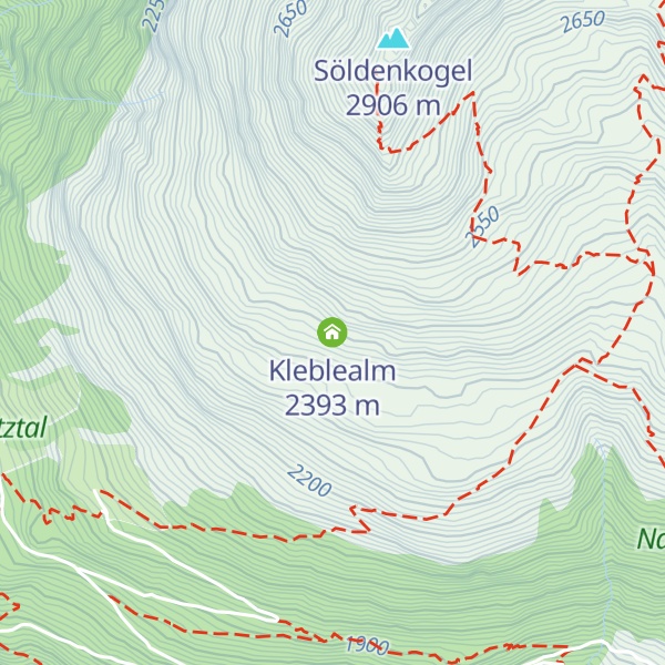 Map of Kleblealm