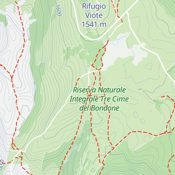 Map of Malga Fragari