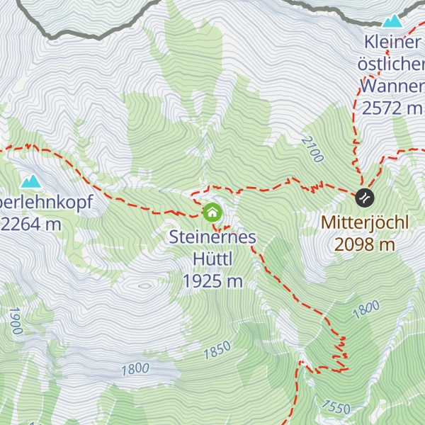 Map of Steinernes Hüttl