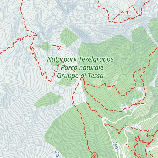 Map of Schutzhütte Nasereit - Rifugio Nasereit