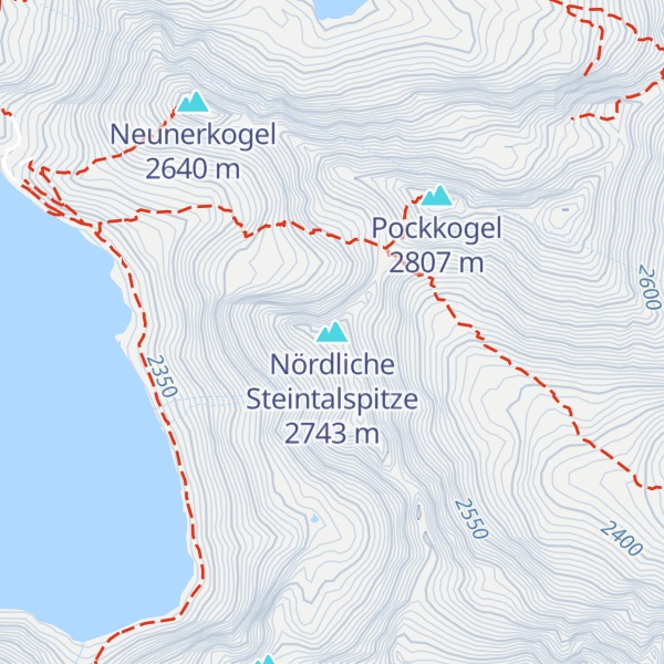 Map of Nördliche Steintalspitze