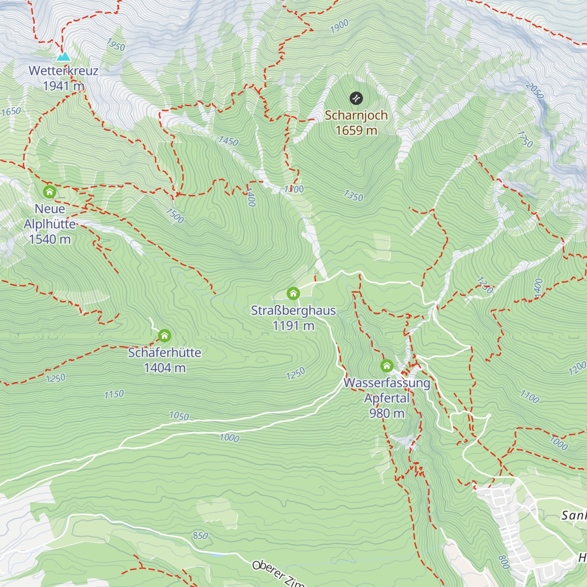 Straßberghaus map