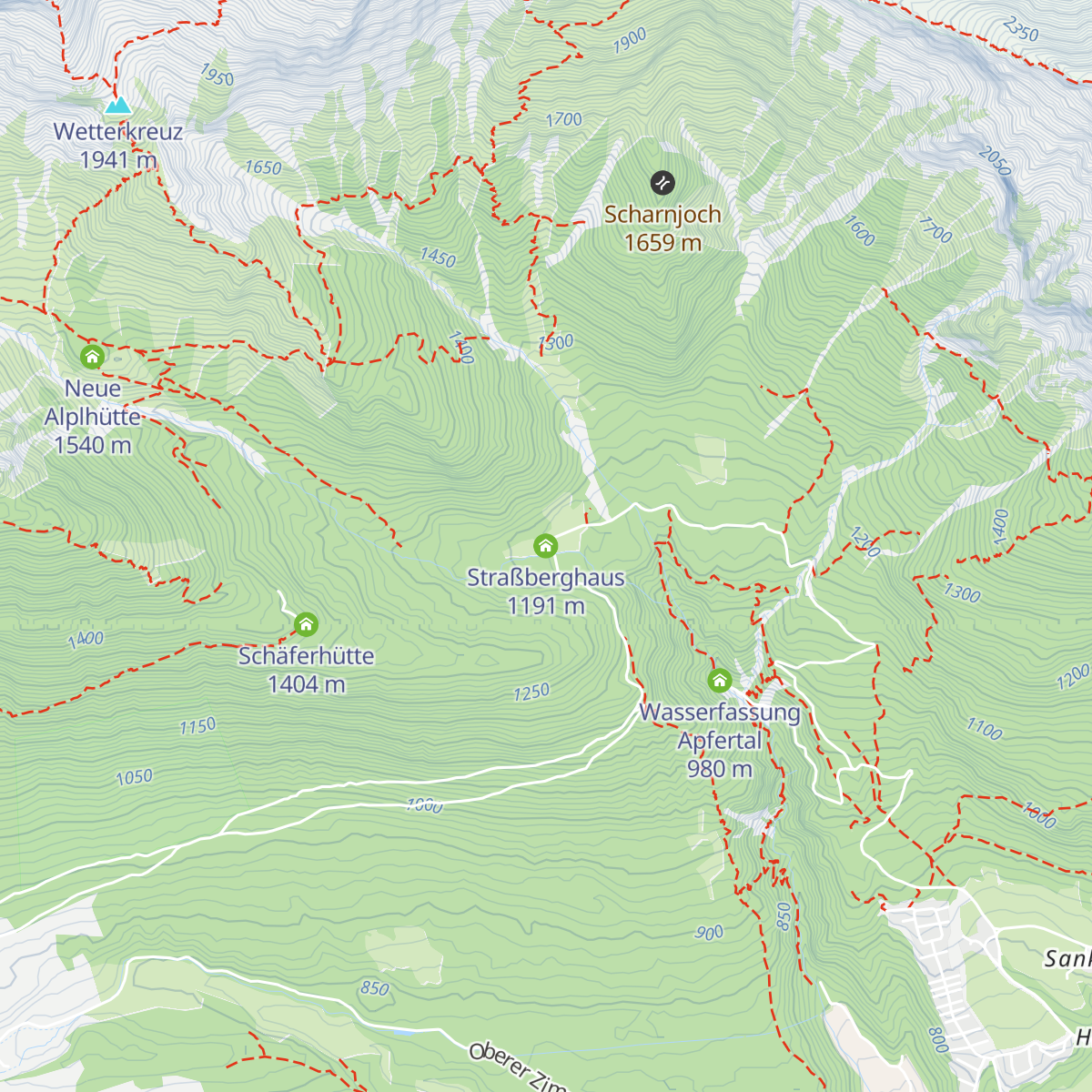 Straßberghaus map
