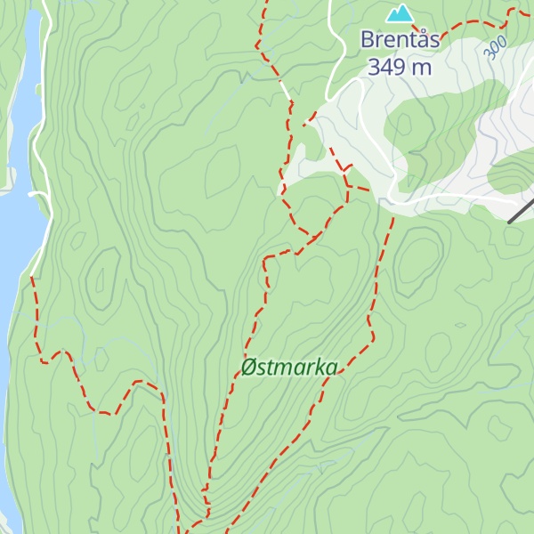Map of Bjønnåsen