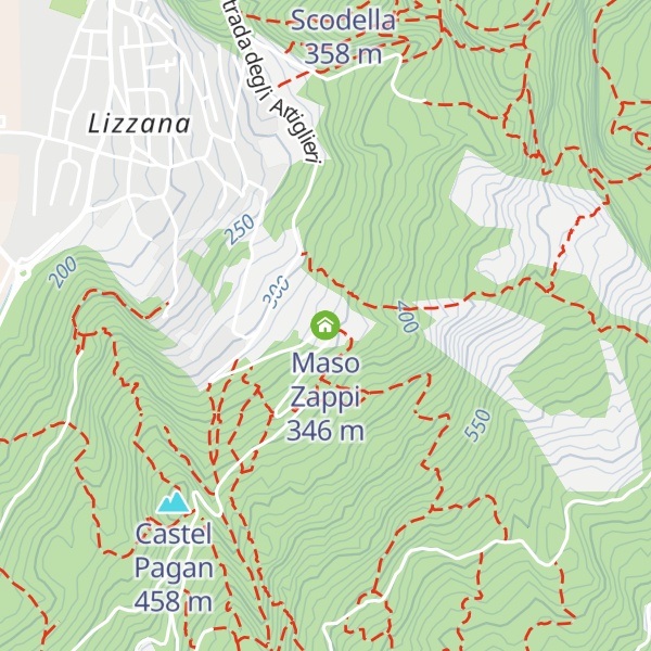 Map of Maso Zappi