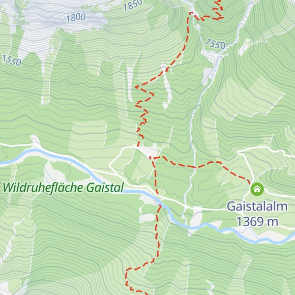 Map of Ganghofer Haus