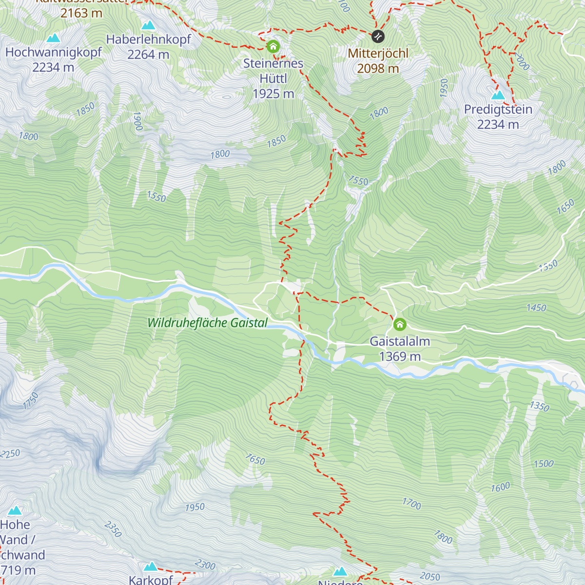 Tillfussalm map