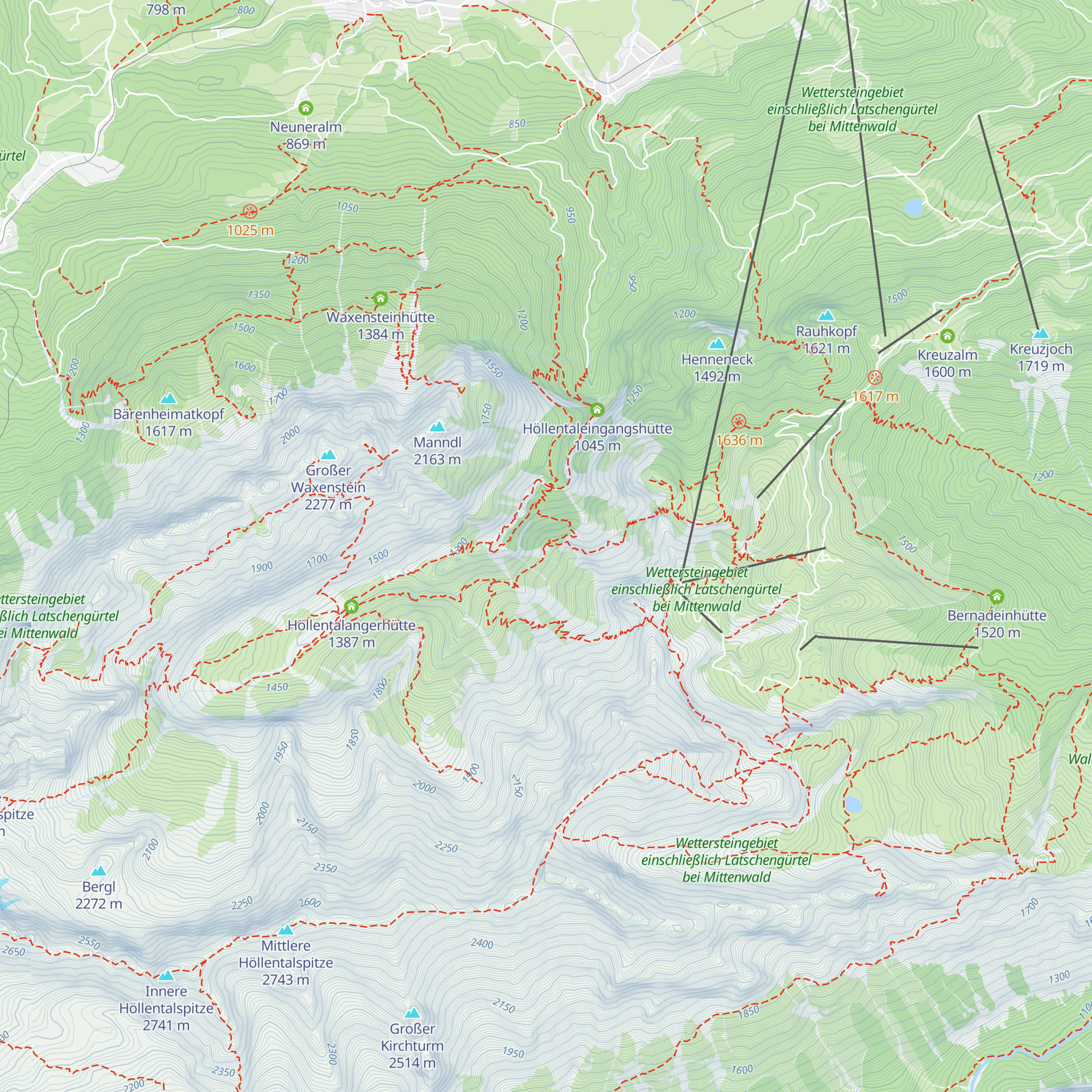 Knappenhäuser map