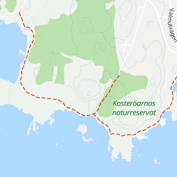 Map of Ramnefjäll