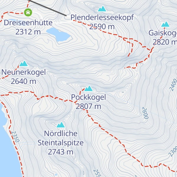 Map of Pockkogel