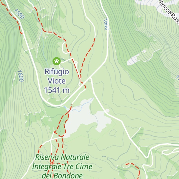 Map of Capanna Viote