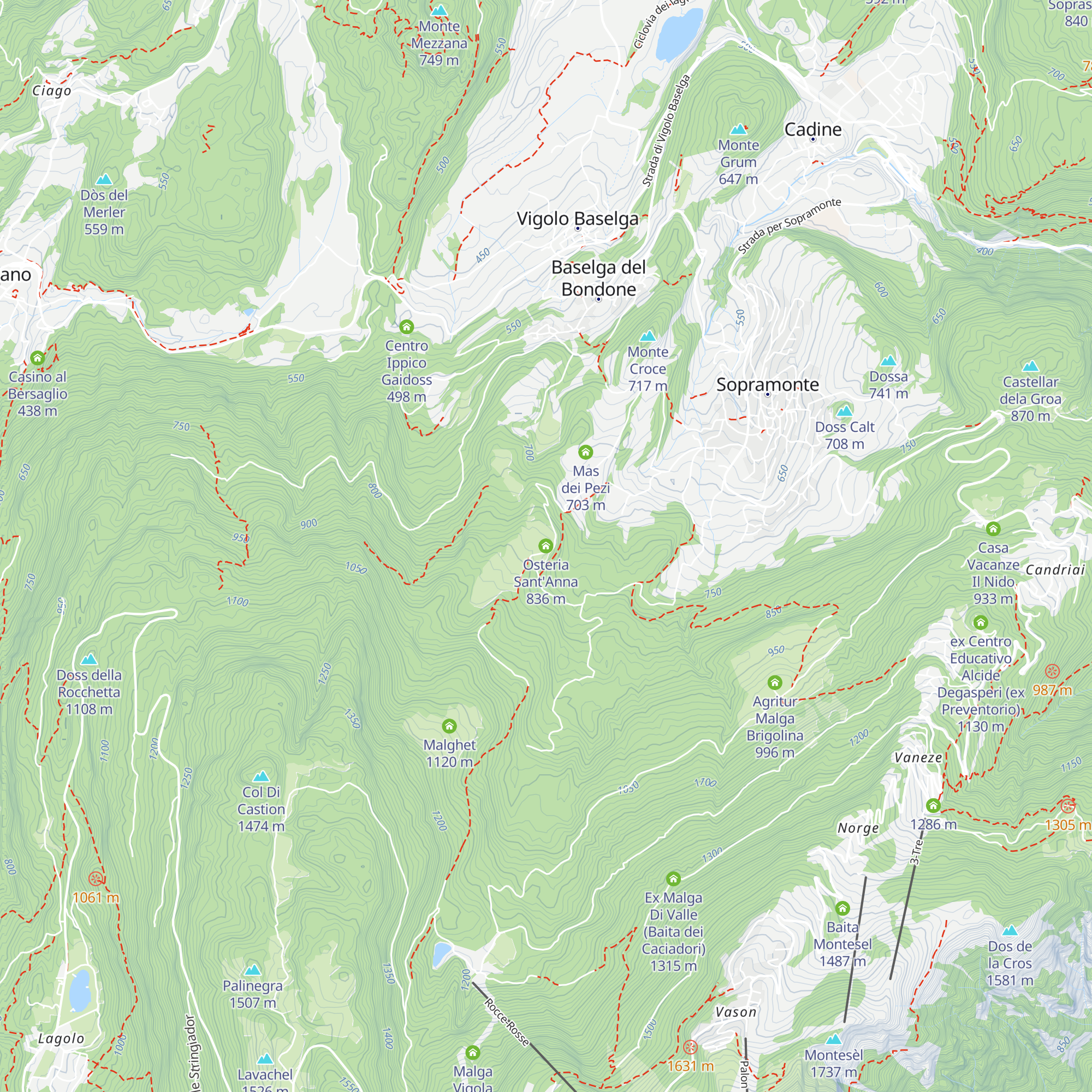 Osteria Sant'Anna map