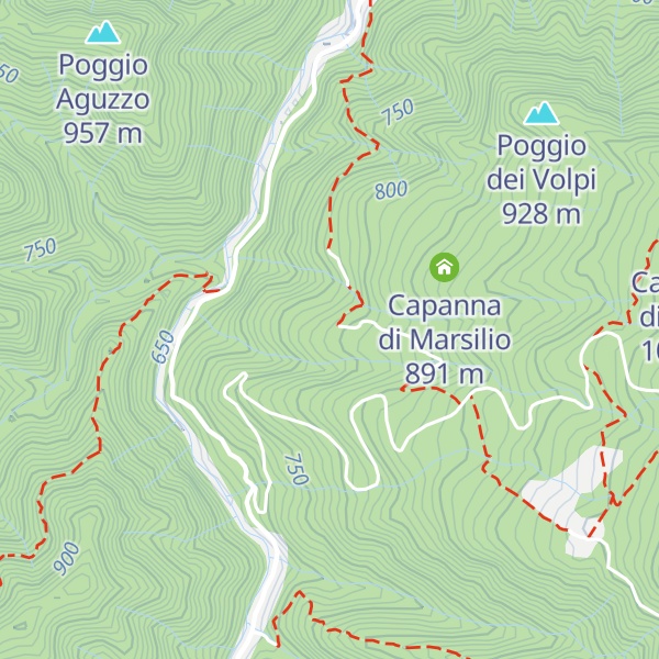 Map of Capanna de' Turchi