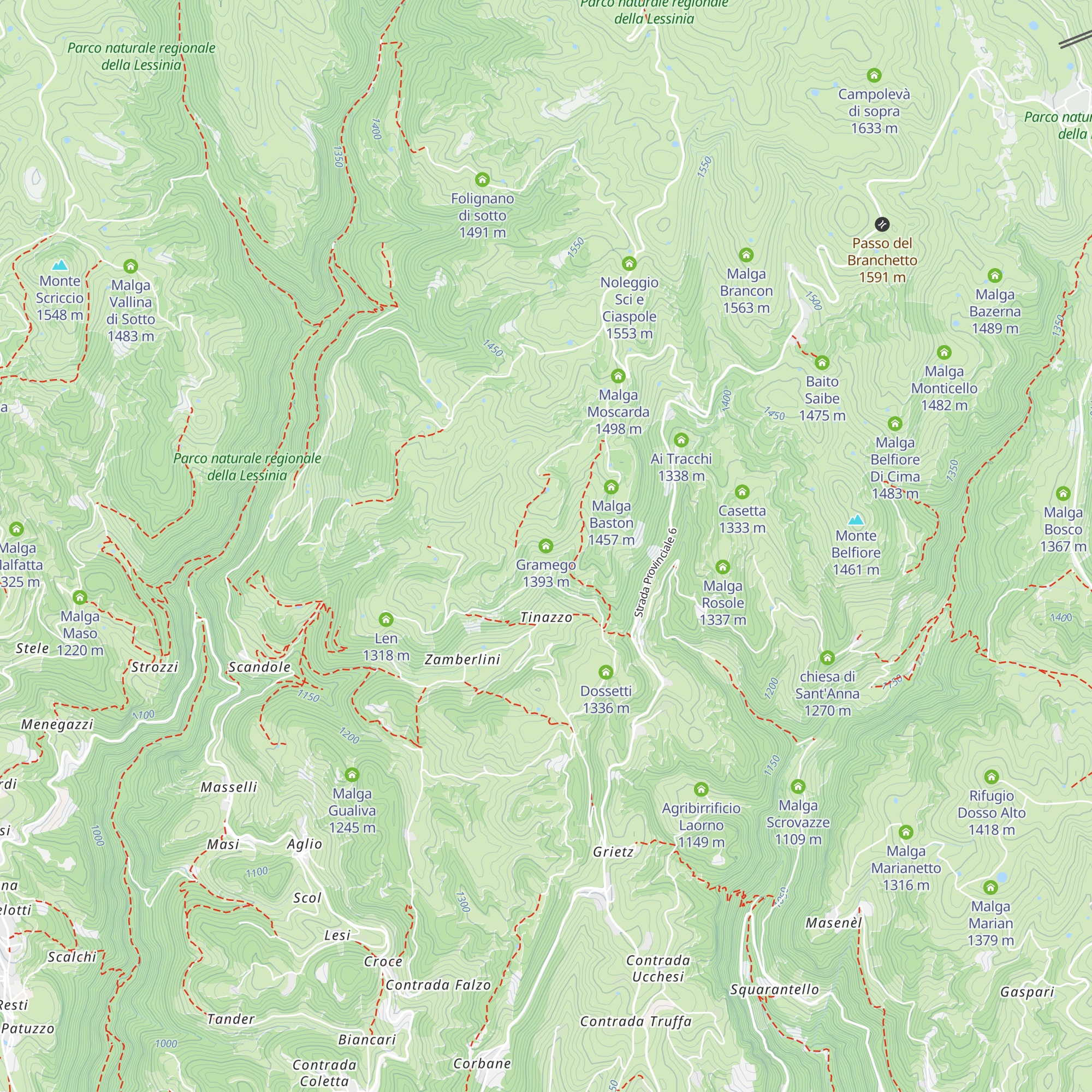 Gramego map