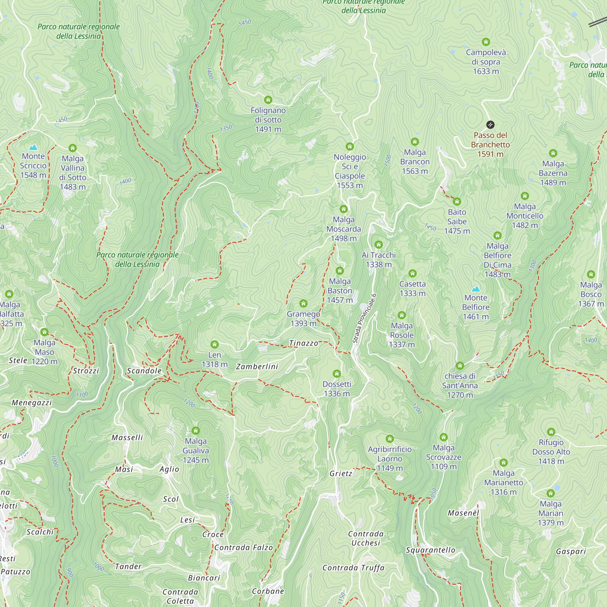 Gramego map