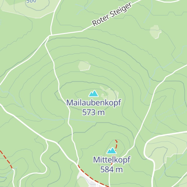 Map of Mailaubenkopf