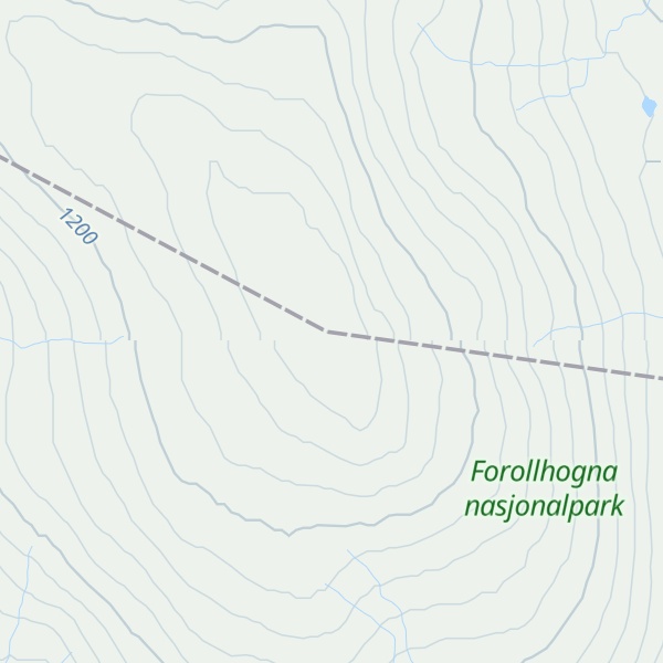Map of Gardåhøgda